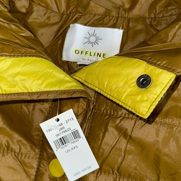 Offline by aerie puffer pullover jacket - Picture 3 of 4